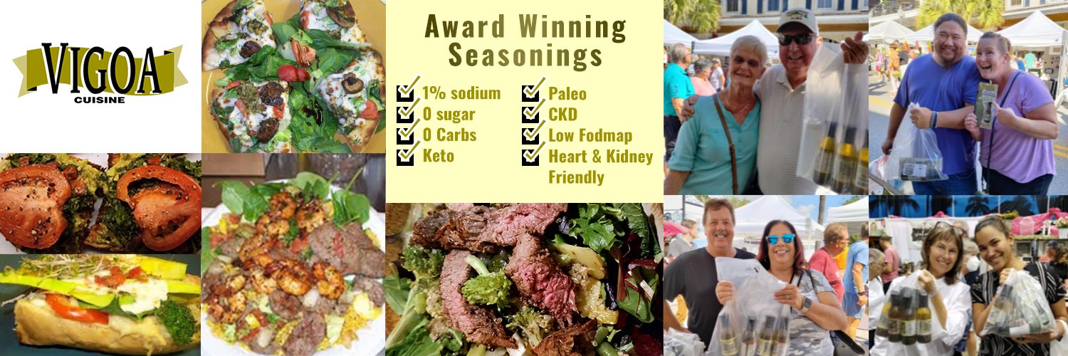 Vigoa Cuisine Award Winning Seasonings