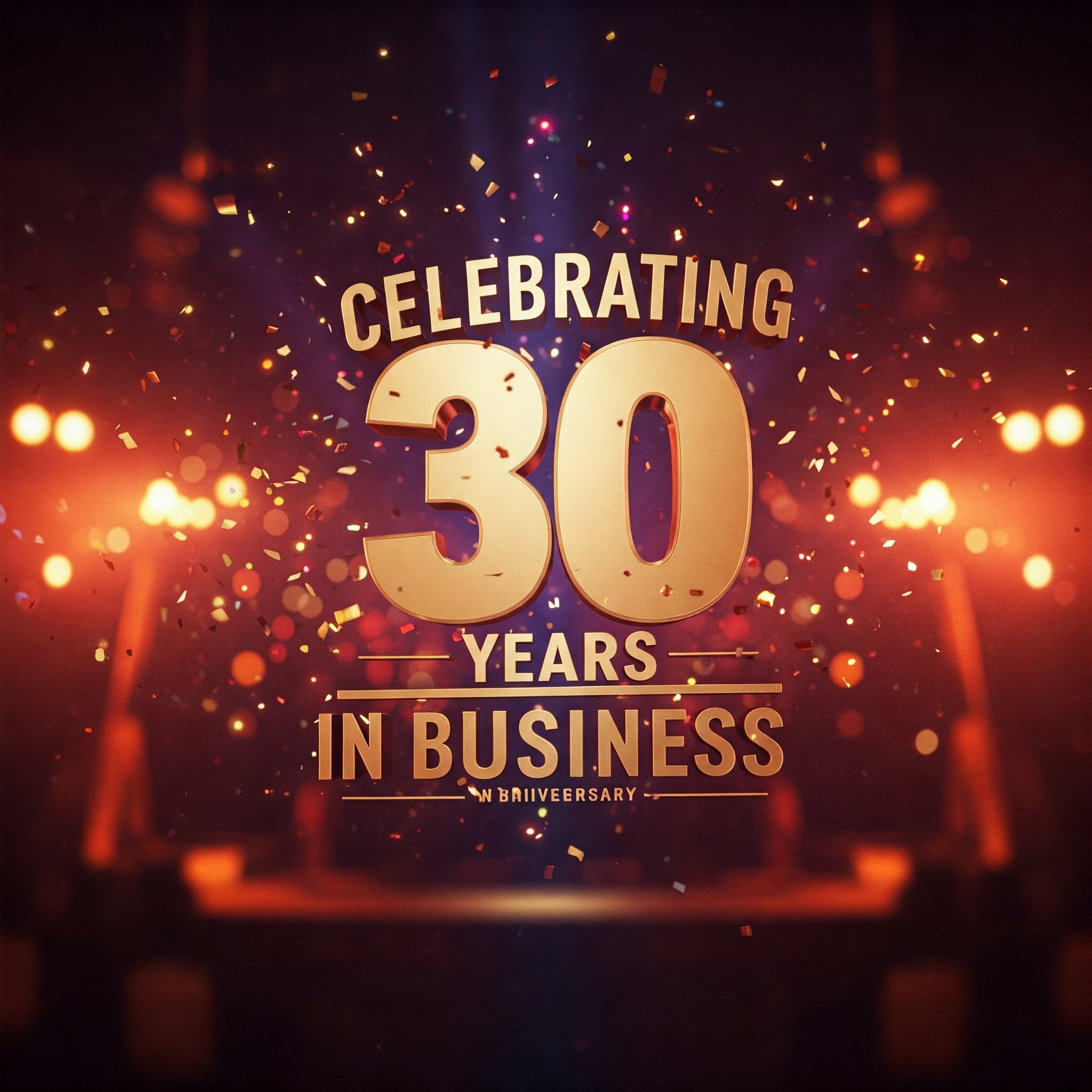 Celebrating 30 years in business Vigoa Cuisine